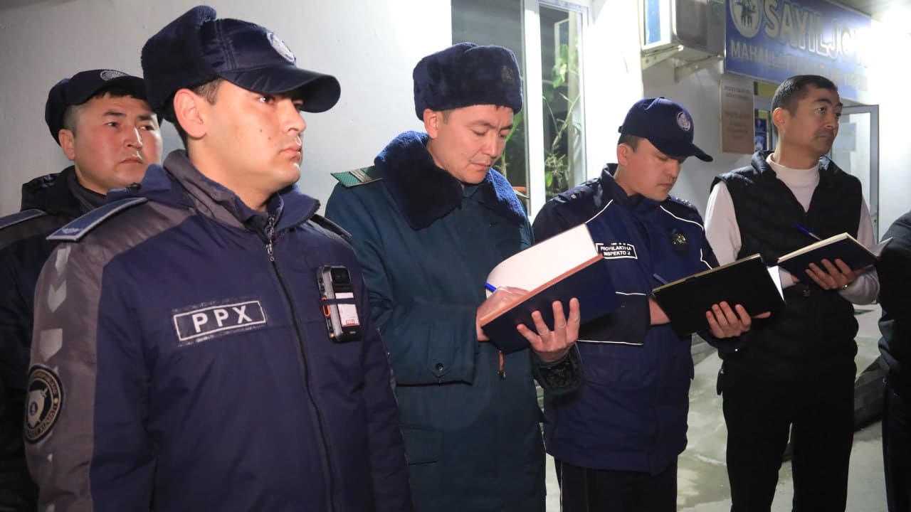 Jizzax shahrida tungi xavfsizlikni taʼminlashga qaratilgan ishlar yangi bosqichga chiqmoqda