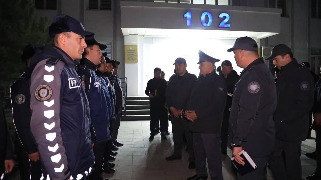 Jizzax shahrida tungi xavfsizlikni taʼminlashga qaratilgan ishlar yangi bosqichga chiqmoqda