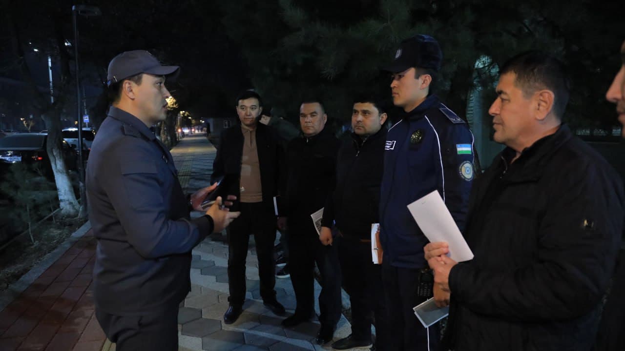 Jizzax shahrida tungi xavfsizlikni taʼminlashga qaratilgan ishlar yangi bosqichga chiqmoqda