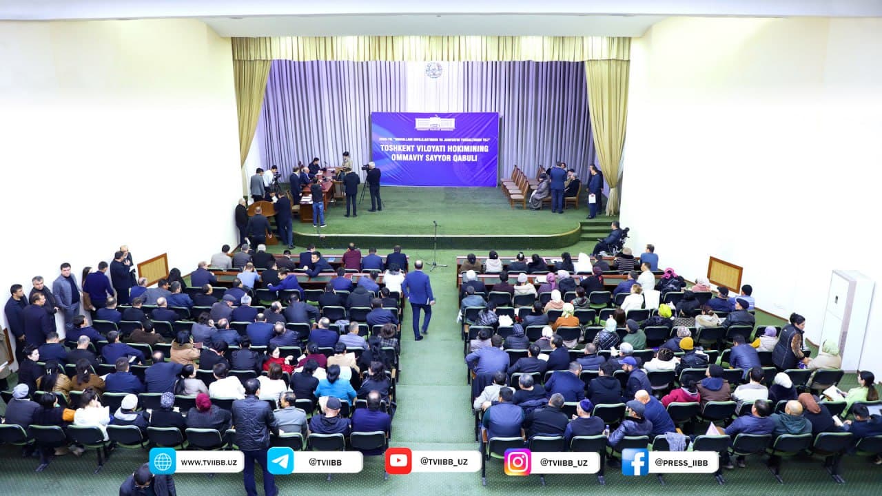 Мурожаат, мулоқот ва ечим — Тошкент вилоятида оммавий сайёр қабуллар давом этмоқда