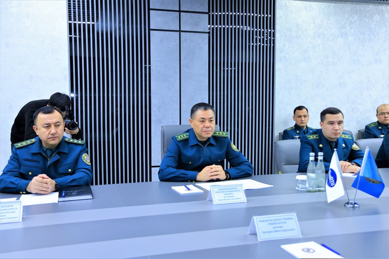 Между УВД Наманганской области и Наманганским государственным техническим университетом подписан меморандум о взаимном сотрудничестве