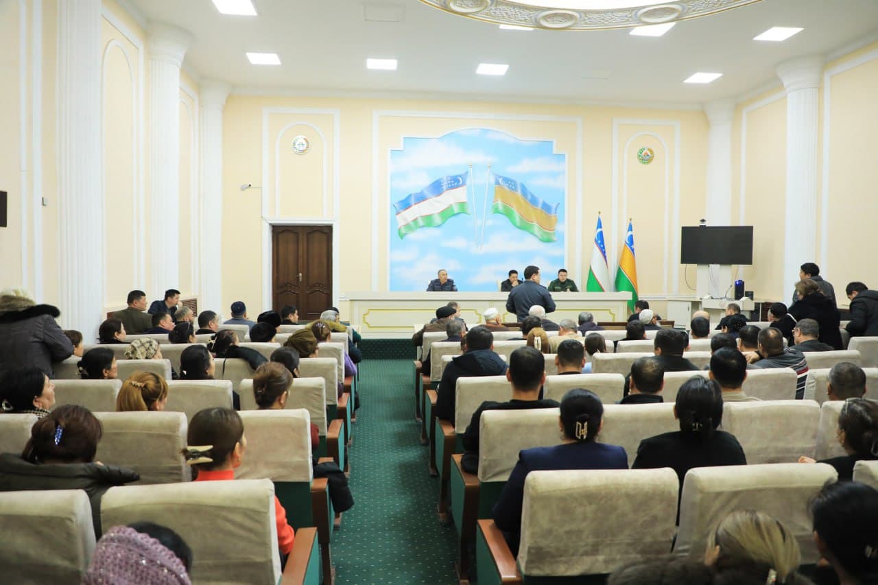 Meeting discussed serious crime issues in Takhiatash district