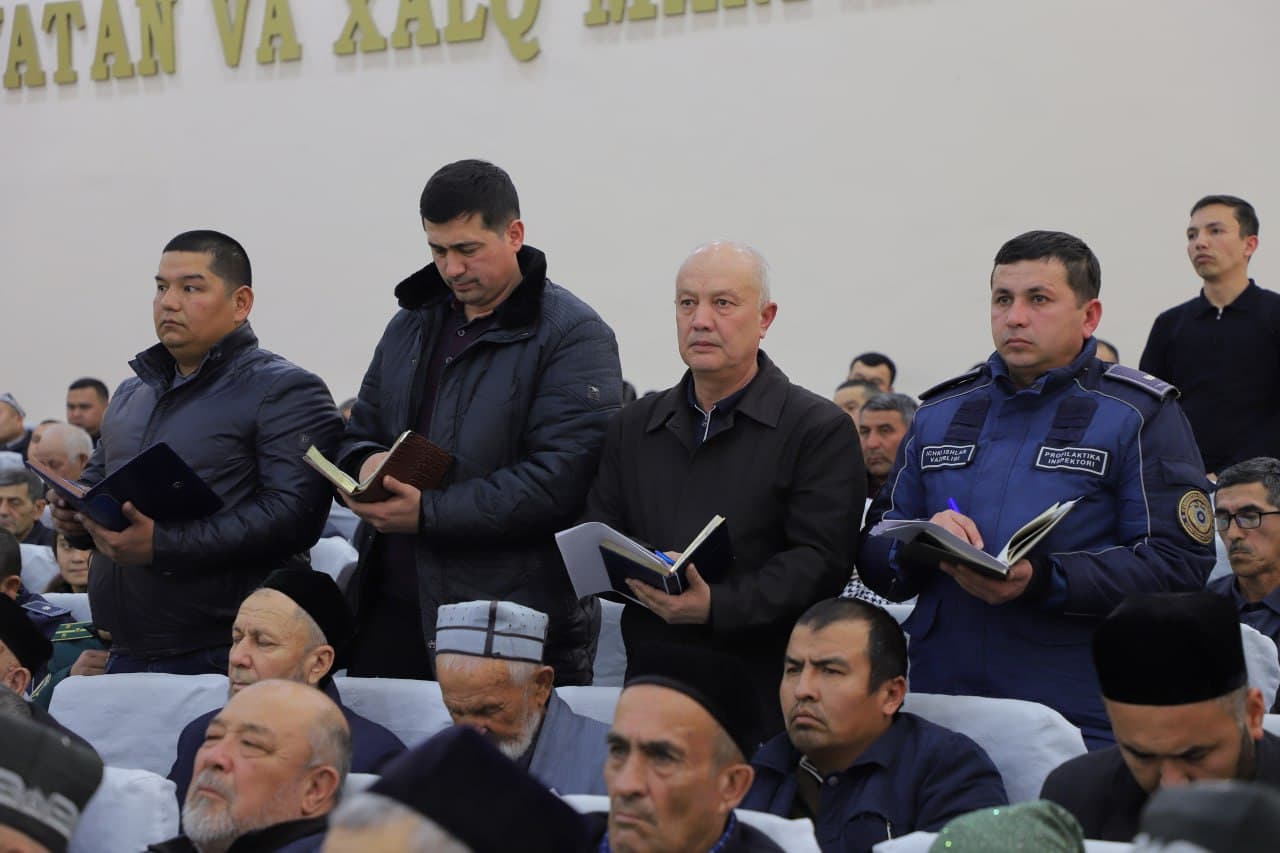 Sirdaryo viloyati Guliston tumanida jinoyatchilik va huquqbuzarliklarning oldini olish boʻyicha kengaytirilgan yigʻilish oʻtkazildi
