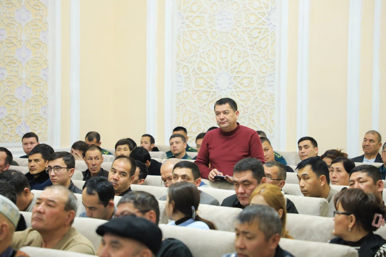 Meeting discussed serious crime issues in Takhiatash district