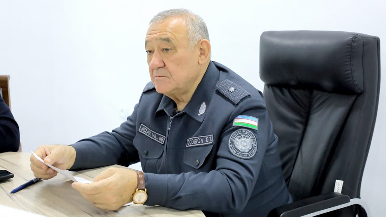 Jizzax viloyati IIB rahbariyatining navbatdagi shaxsiy qabuli oʻtkazildi