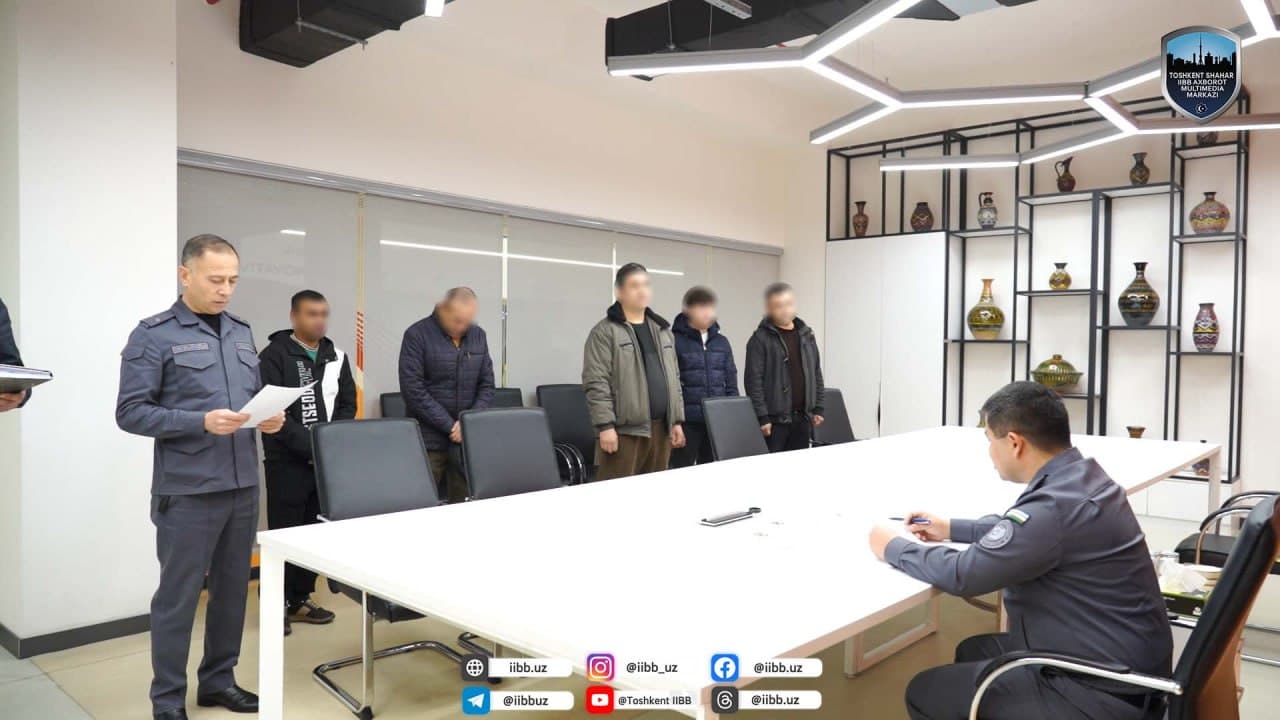 Toshkent shahar IIBB rahbariyatining navbatdagi sayyor qabuli Olmazor tumanida boʻlib oʻtdi