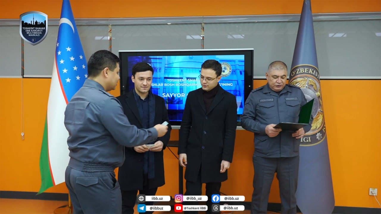 Toshkent shahar IIBB rahbariyatining navbatdagi sayyor qabuli Olmazor tumanida boʻlib oʻtdi