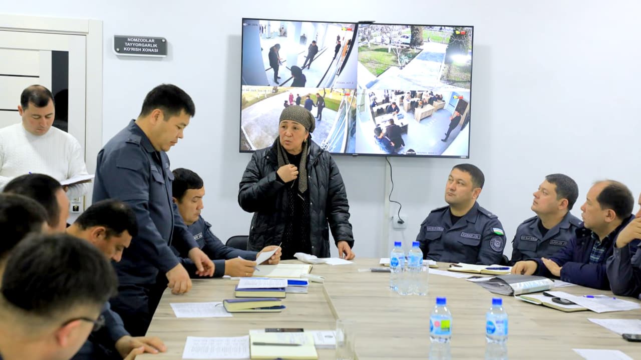 Jizzax viloyati IIB rahbariyatining navbatdagi shaxsiy qabuli oʻtkazildi