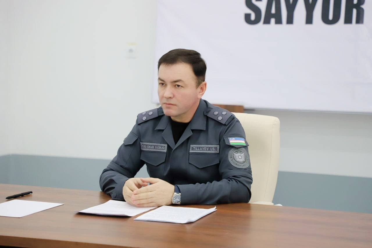 Xorazm viloyati IIB rahbariyati tomonidan aholi murojaatlarini oʻrganish maqsadida Gurlan tumanida sayyor qabul oʻtkazildi