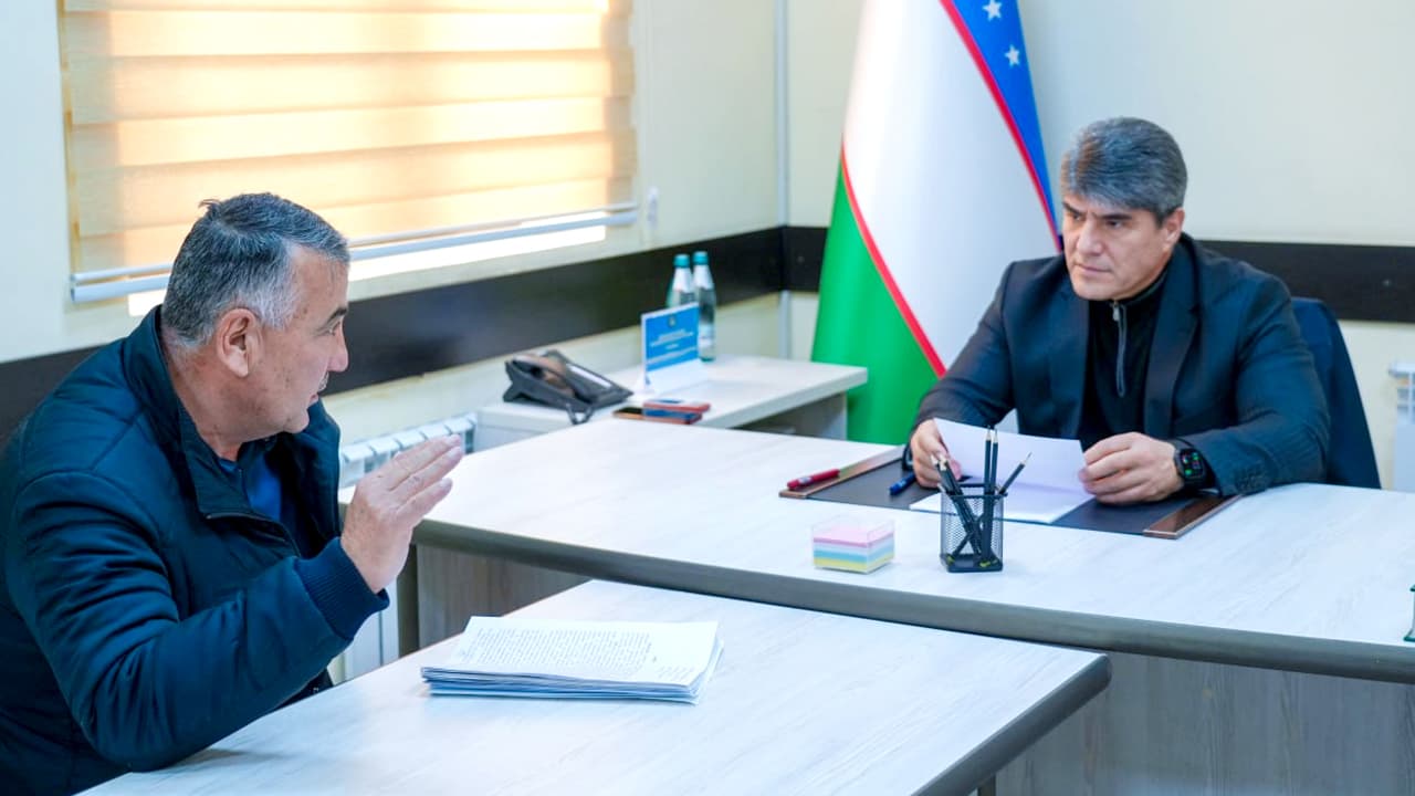 Qashqadaryo viloyati IIB rahbariyati boshqarma jismoniy va yuridik shaxslarni qabul qilish xonasida fuqarolarni murojaatlari boʻyicha qabul oʻtkazdi