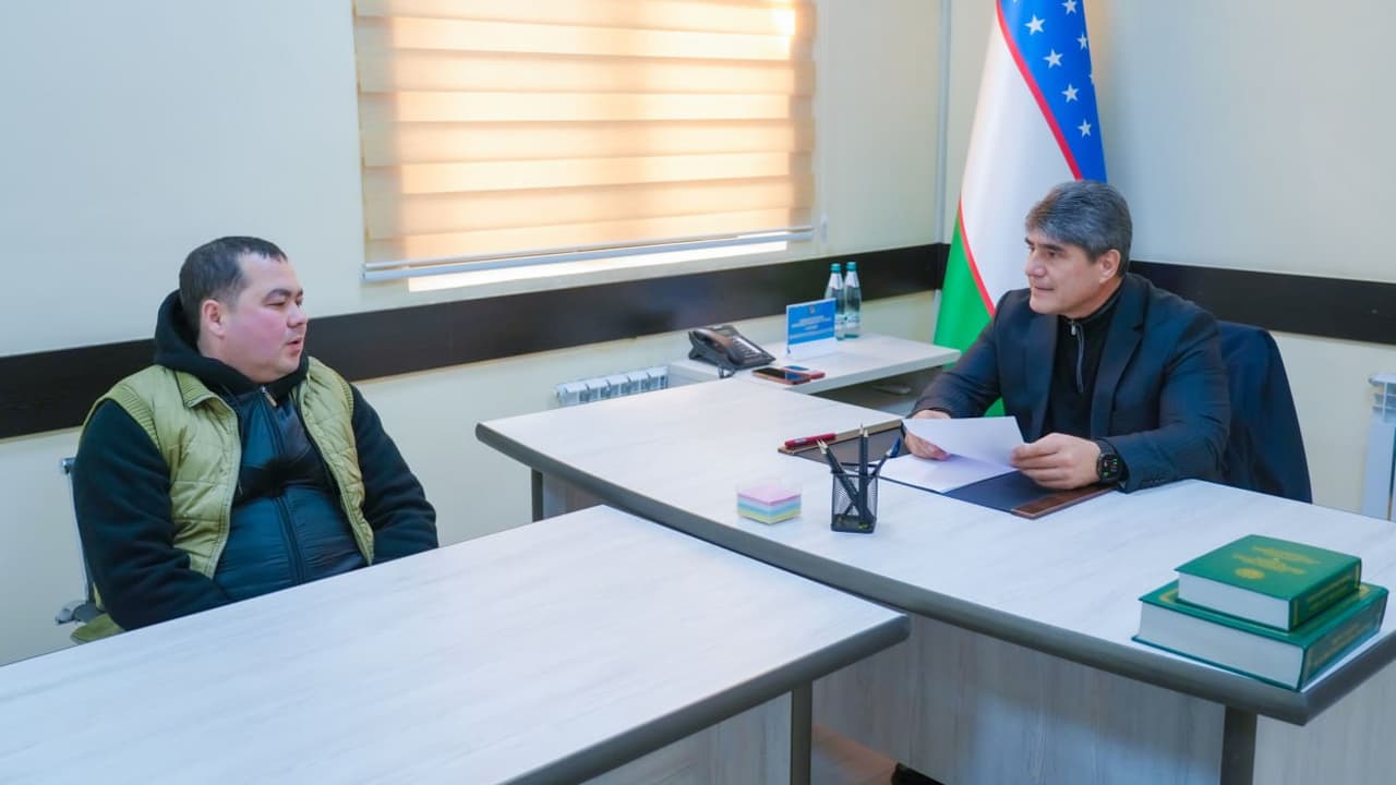 Qashqadaryo viloyati IIB rahbariyati boshqarma jismoniy va yuridik shaxslarni qabul qilish xonasida fuqarolarni murojaatlari boʻyicha qabul oʻtkazdi