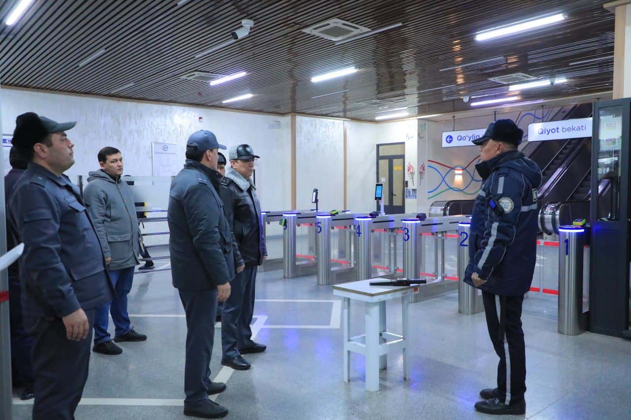 Toshkent shahri Mirobod tumanida Qoʻriqlash departamenti rahbari boshchiligidagi ishchi guruh amaliy ishlarni davom ettirmoqda