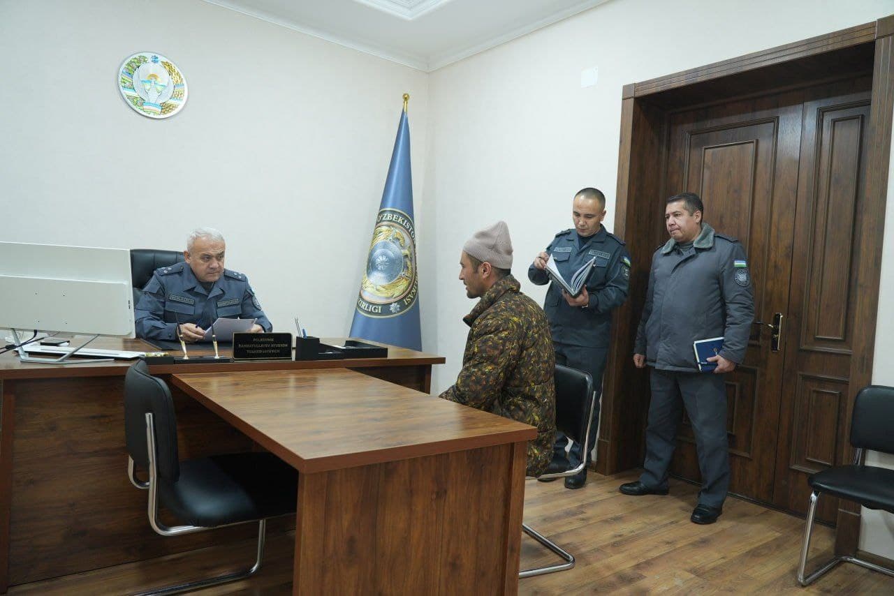 Fargʻona viloyat IIB rahbariyati boshchiligida jismoniy hamda yuridik shaxslar uchun navbatdagi shaxsiy qabul oʻtkazildi