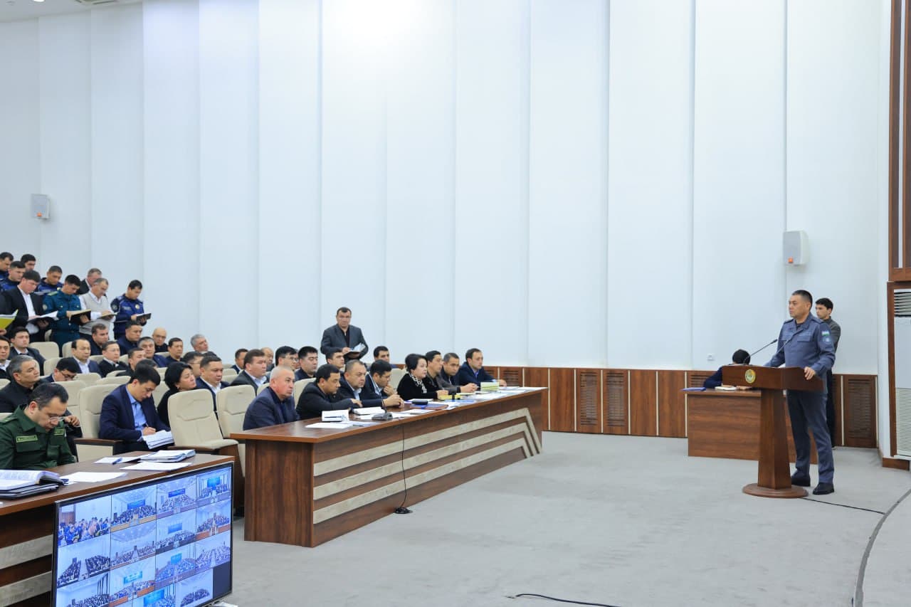 Наманган вилоят ҳокимлигида маҳаллалардаги жиноятчилик ҳолати муҳокама қилинди