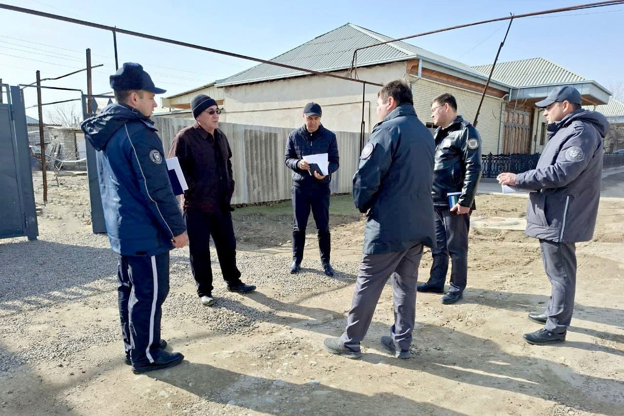 Davlat rahbarining topshiriqlari ijrosi doirasida Guliston shahrida xavfsiz muhitni shakllantirish hamda jamoat xavfsizligini samarali taʼminlash boʻyicha manzilli ishlar amalga oshirilmoqda
