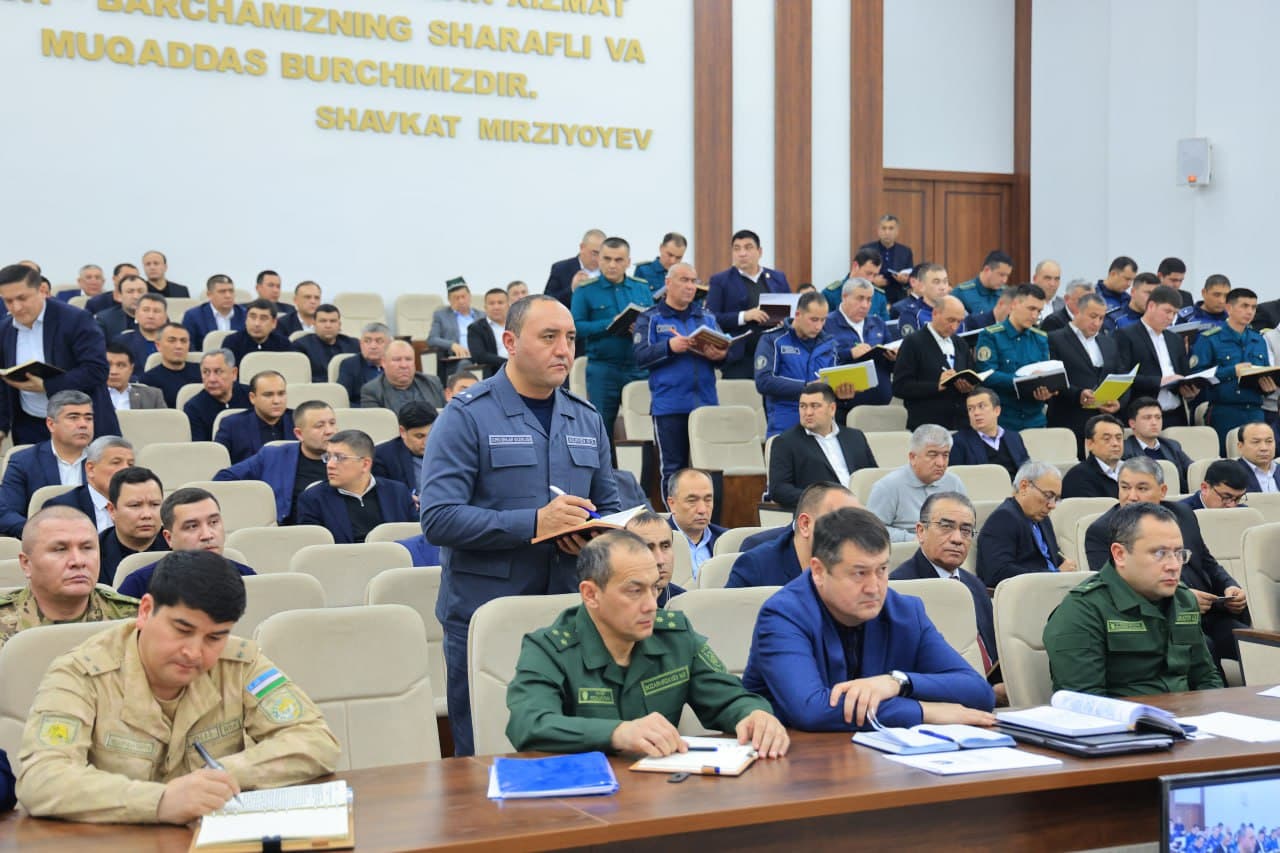 Наманган вилоят ҳокимлигида маҳаллалардаги жиноятчилик ҳолати муҳокама қилинди