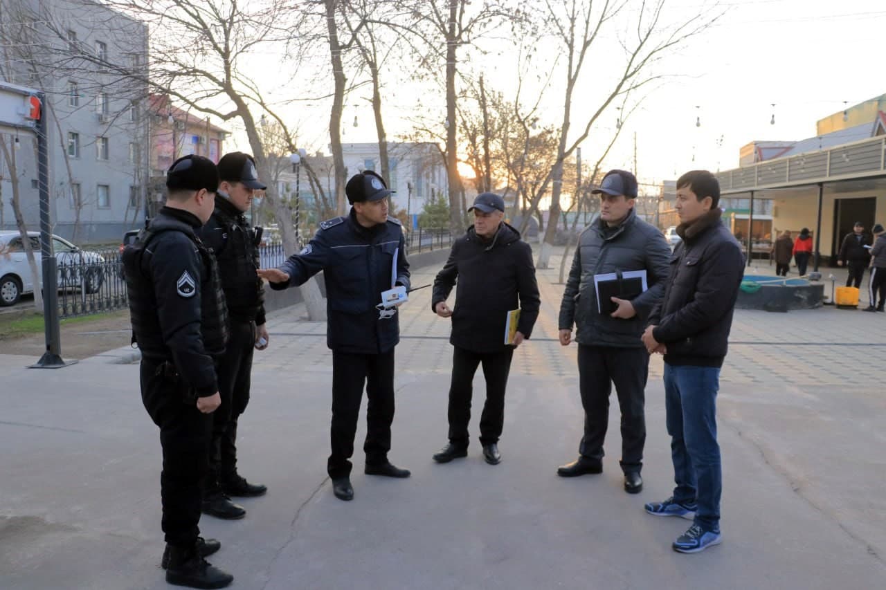 Davlat rahbarining topshiriqlari ijrosi doirasida Guliston shahrida xavfsiz muhitni shakllantirish hamda jamoat xavfsizligini samarali taʼminlash boʻyicha manzilli ishlar amalga oshirilmoqda
