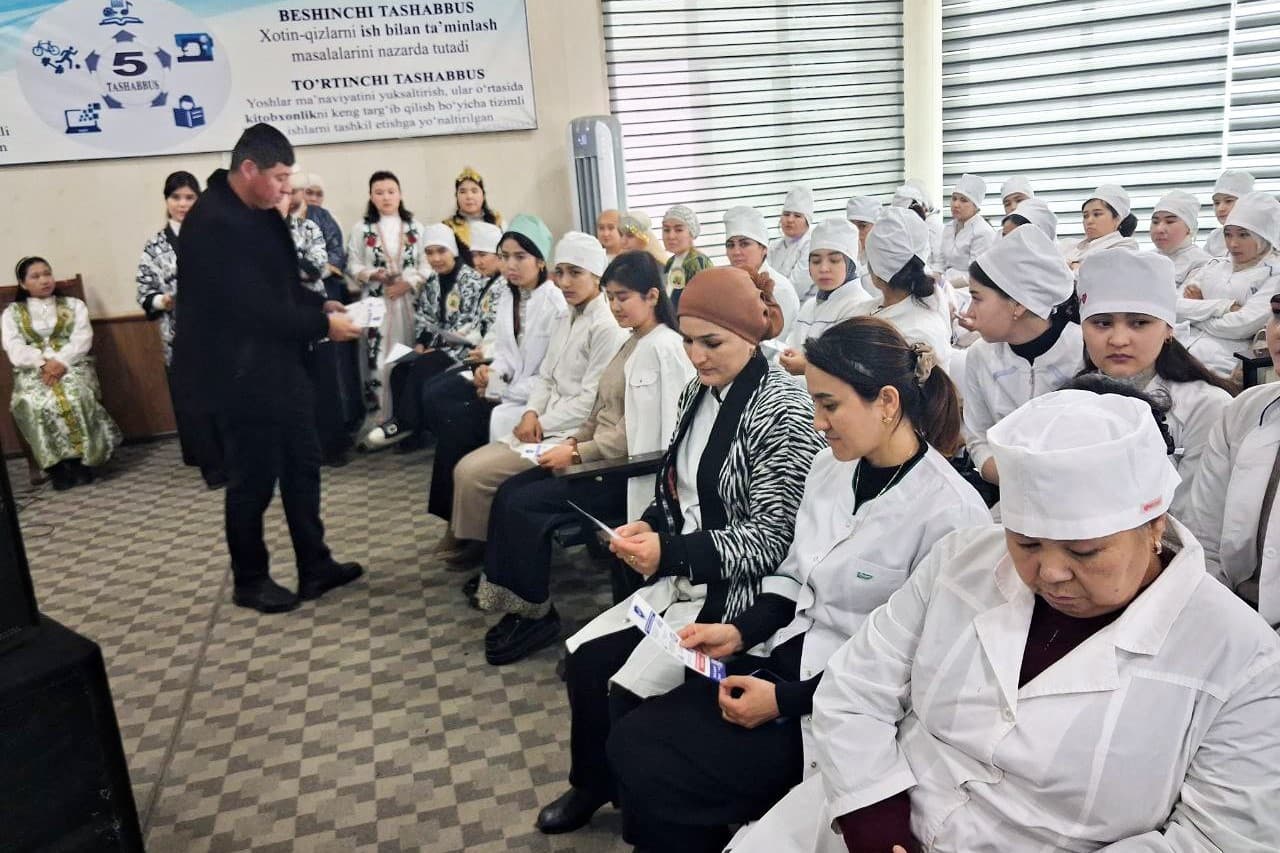 В Андижанской области проводятся комплексные профилактические и пропагандистские мероприятия под лозунгом "Общими усилиями боремся с киберпреступностью"