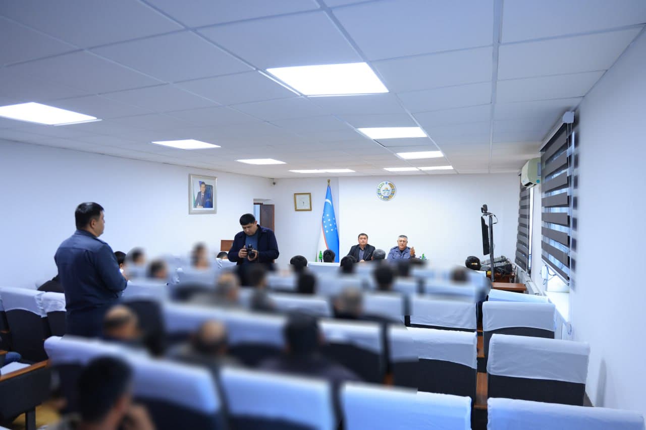 Buxoro viloyati Qorovulbozor tumanida jamoat xavfsizligi va aholi bilan ishlash samaradorligini oshirishga qaratilgan ochiq muloqotlar oʻtkazildi