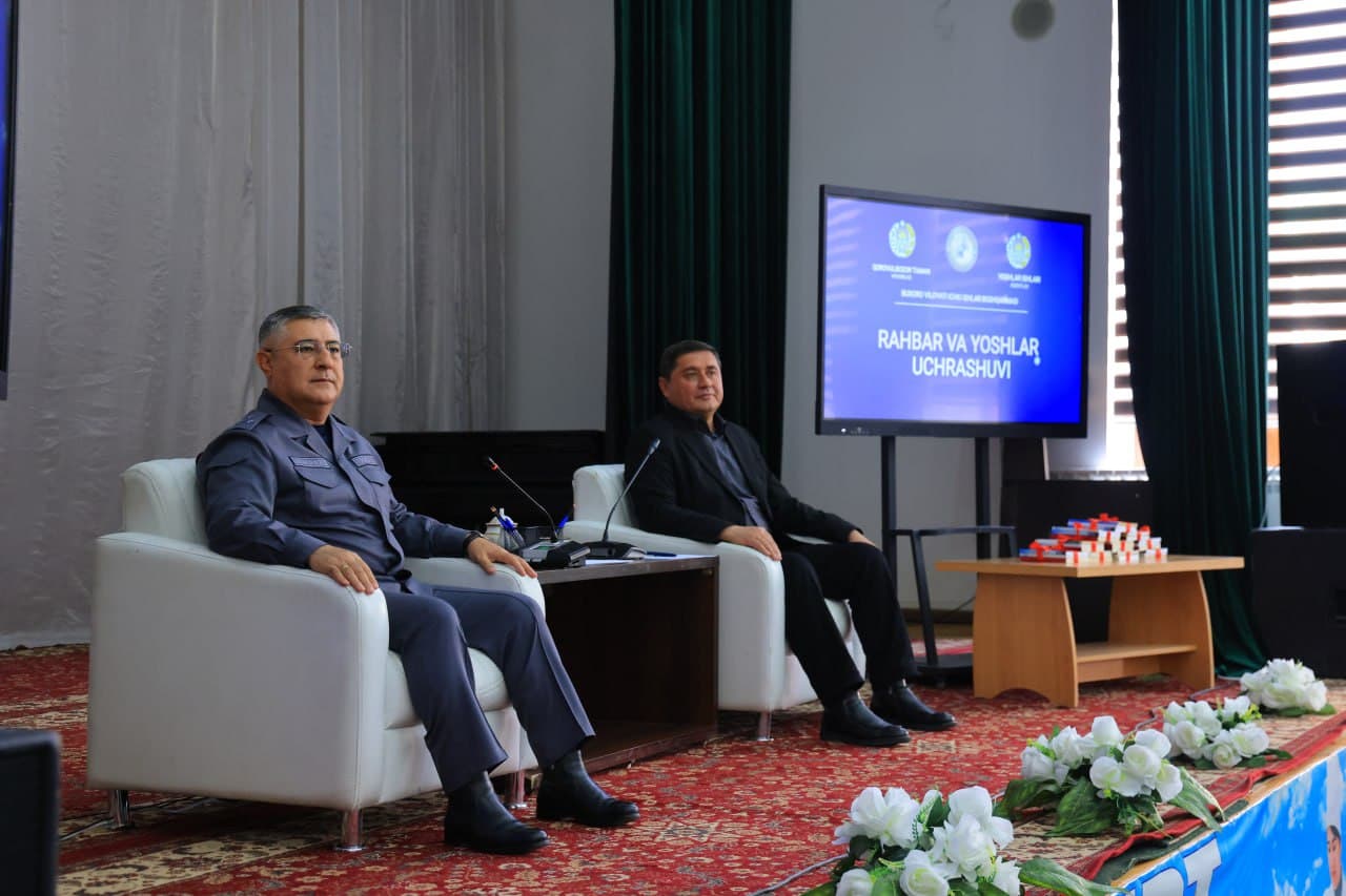 Buxoro viloyati Qorovulbozor tumanida jamoat xavfsizligi va aholi bilan ishlash samaradorligini oshirishga qaratilgan ochiq muloqotlar oʻtkazildi