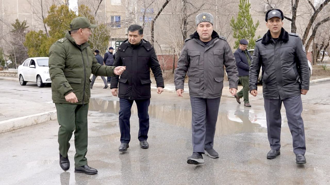 Navoiy viloyati huquqni muhofaza qiluvchi organ rahbarlarining mahallalarda xavfsiz muhitni yaratishga qaratilgan navbatdagi oʻrganishlari