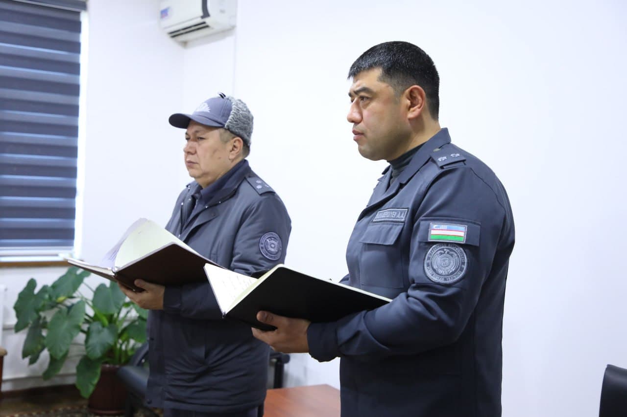 Samarqand viloyati IIB rahbariyati tomonidan Narpay tumanida sayyor qabul oʻtkazildi