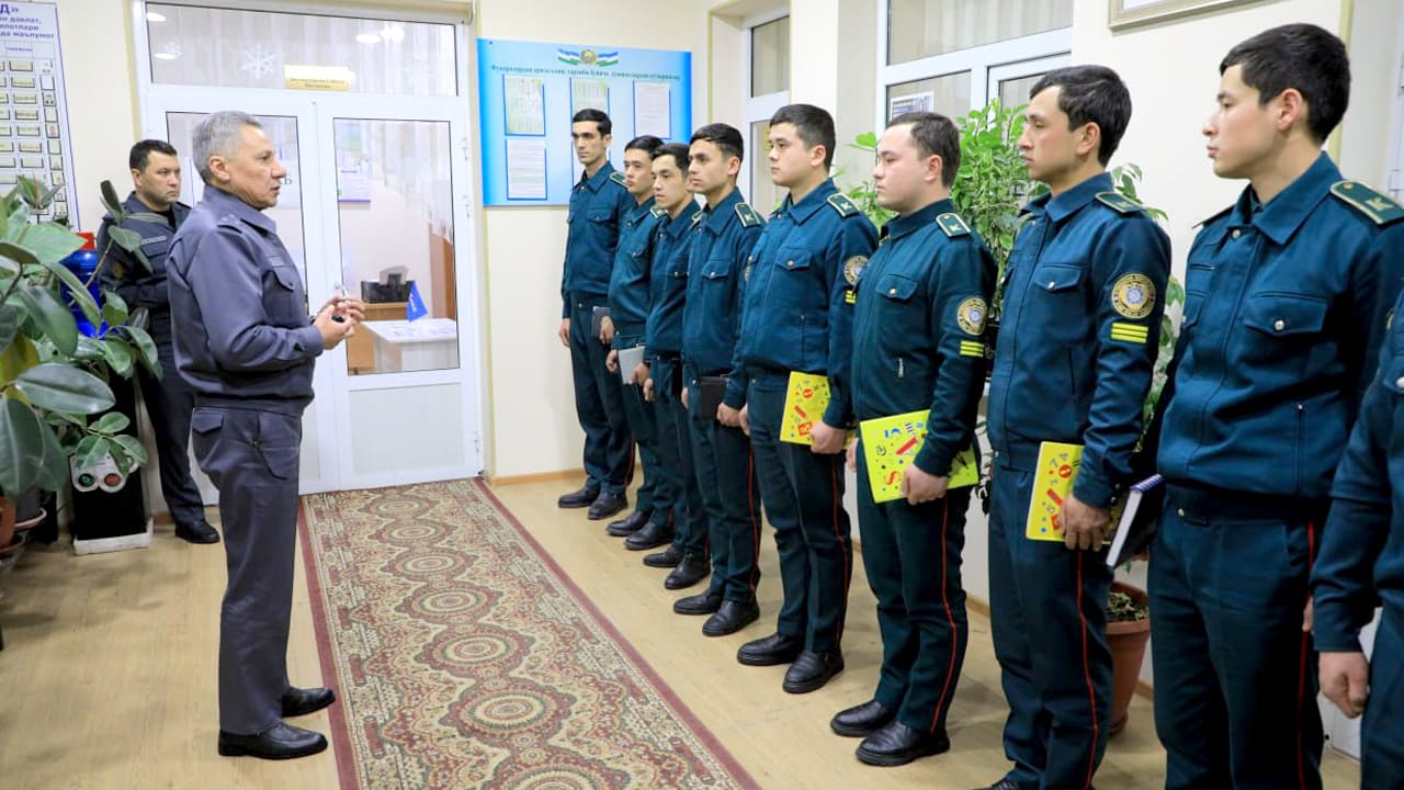 IIV Akademiyasi rahbariyati “Poytaxt namunasi” asosida Chilonzor tumani mahallalarida amalga oshirilayotgan ishlar bilan tanishdi