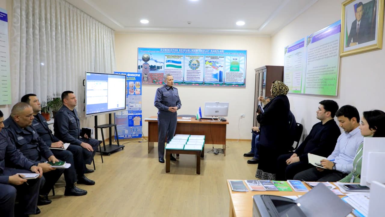 IIV Akademiyasi rahbariyati “Poytaxt namunasi” asosida Chilonzor tumani mahallalarida amalga oshirilayotgan ishlar bilan tanishdi