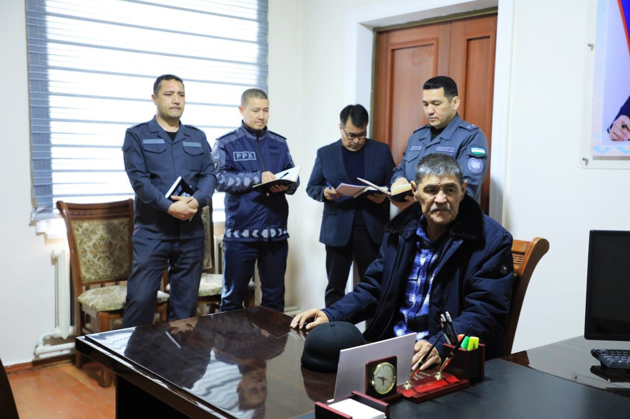 В МВД Республики Каракалпакстан состоялся прием граждан