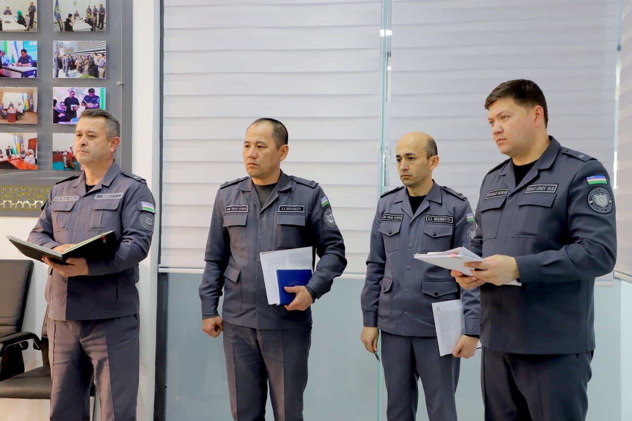 В УВД Сырдарьинской области состоялся очередной личный прием