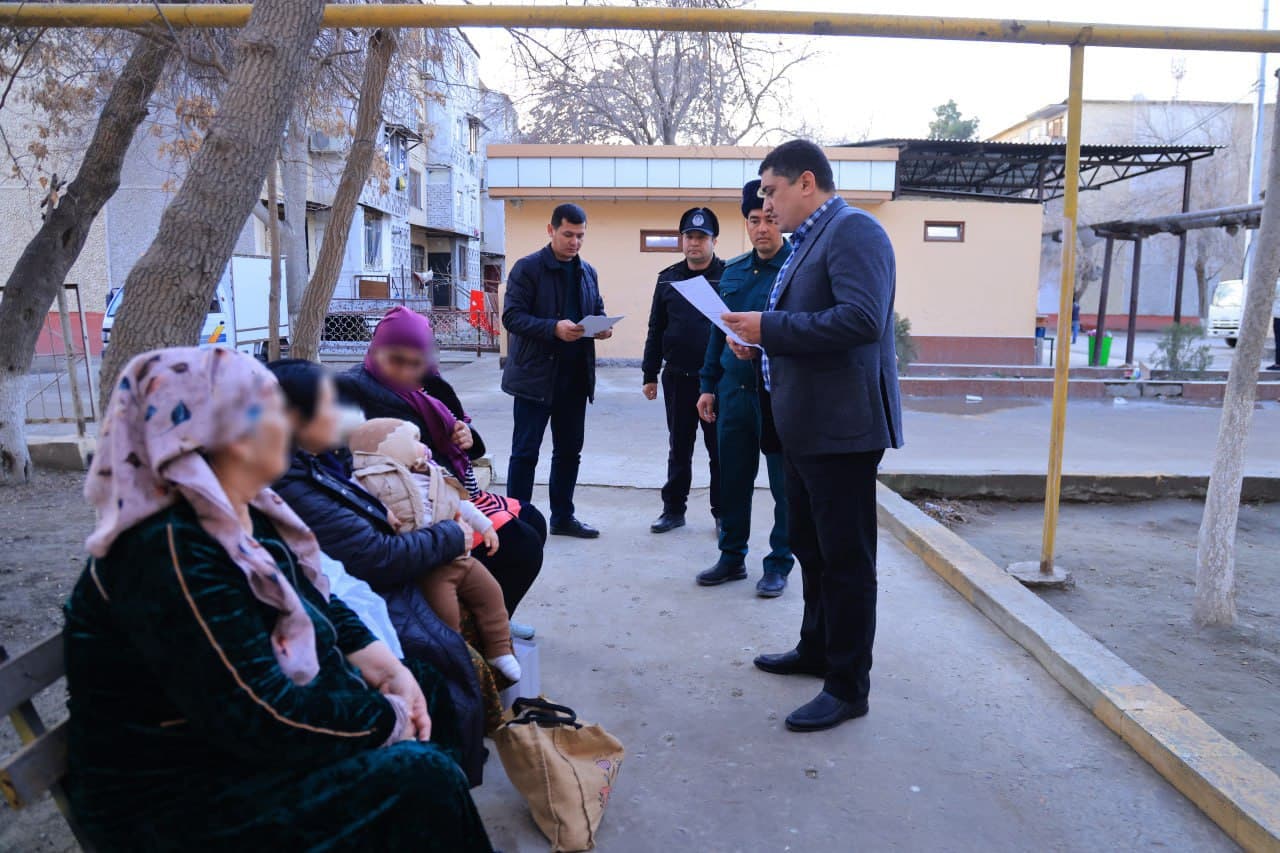 Бухоро шаҳридаги “Шайх-ул Олам“ маҳалласида хавфсизликнинг янги босқичи: “хонадонбай“ ишлаш тизими амалда