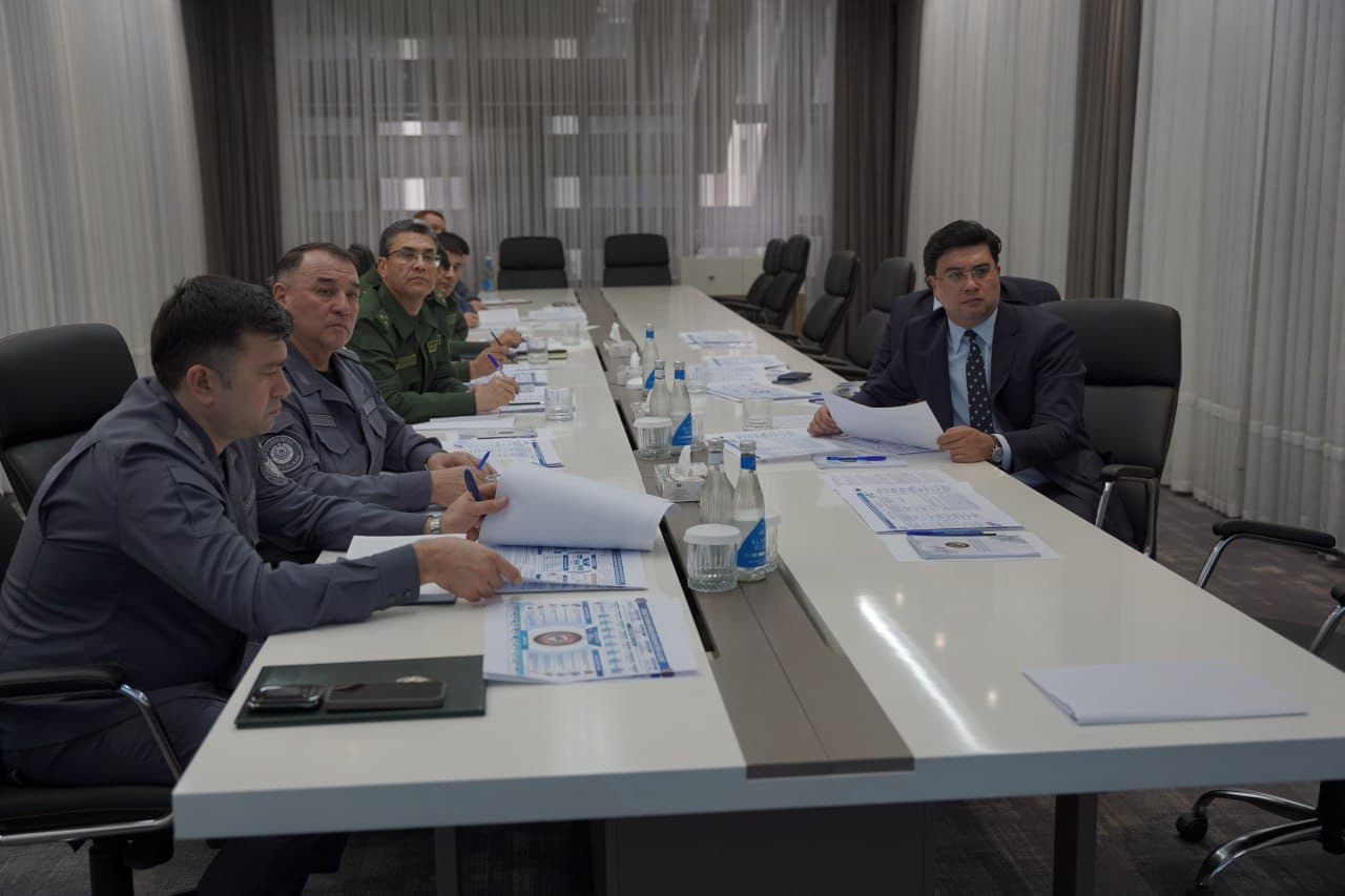 ИИВ Транспорт ва туризм объектларида хавфсизликни таъминлаш департаментида соҳани рақамлаштириш ва жиноятчиликнинг барвақт олдини олиш чоралари кўриб чиқилди