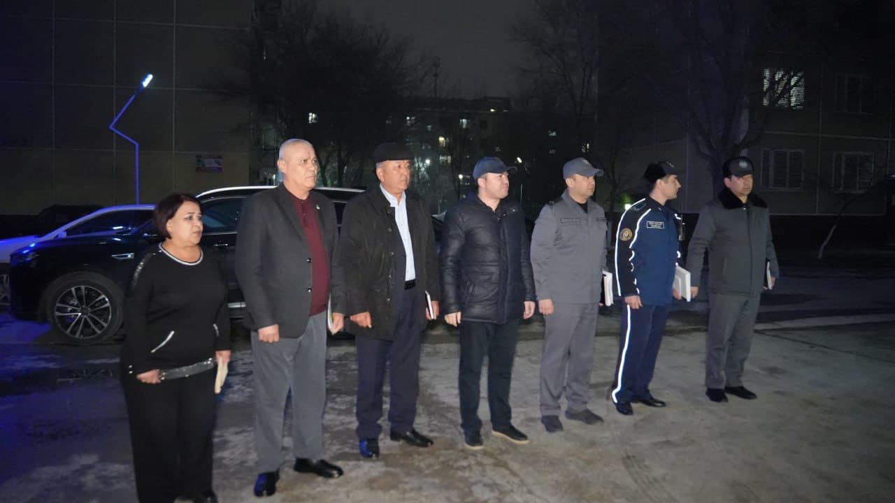 Leadership of the Ministry of Internal Affairs reviewed public safety measures in Navoi region