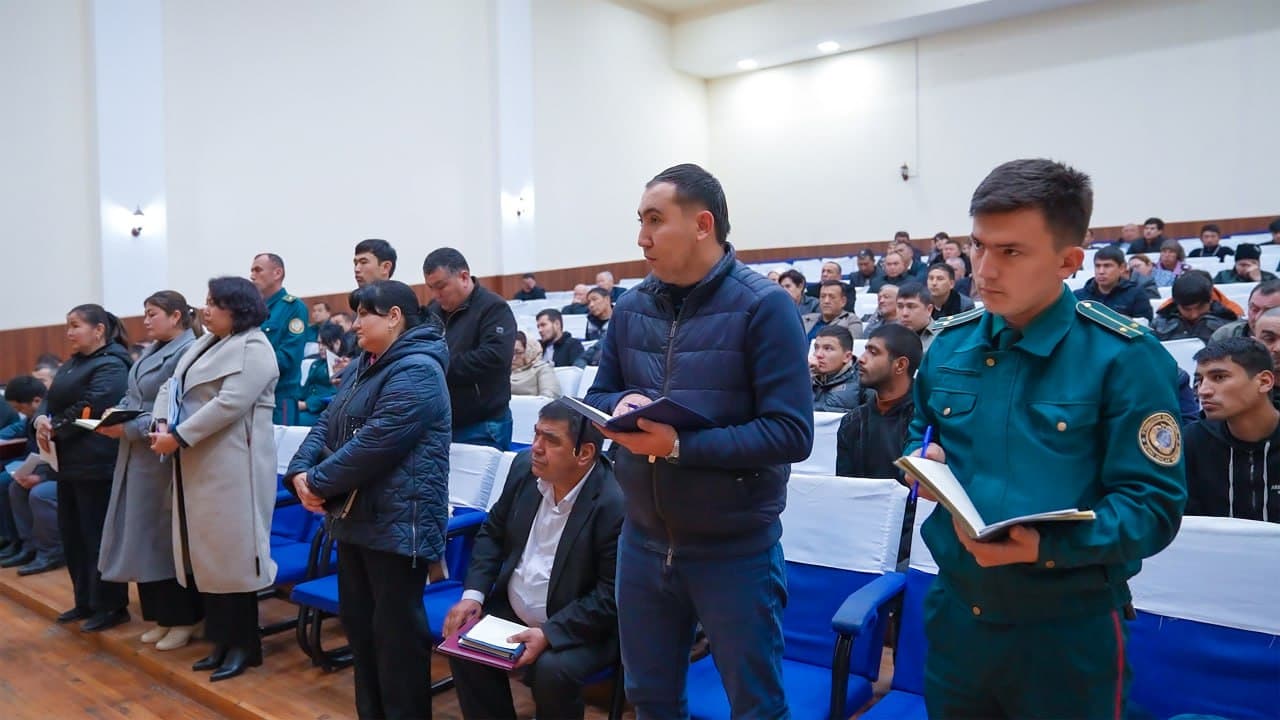 Issues concerning crime prevention and public safety were discussed in Chirokchi district