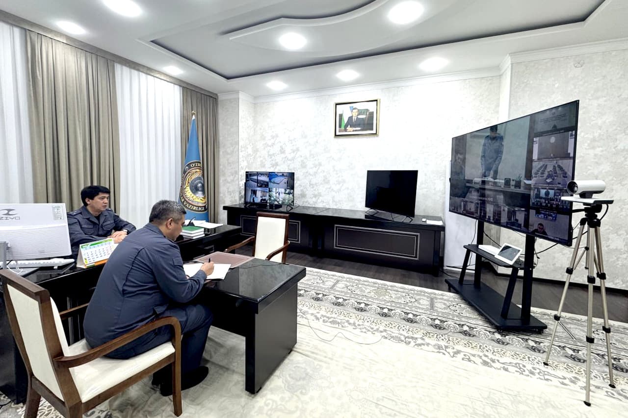 Ichki ishlar vazirligi rahbariyati tomonidan navbatdagi shaxsiy qabul oʻtkazildi