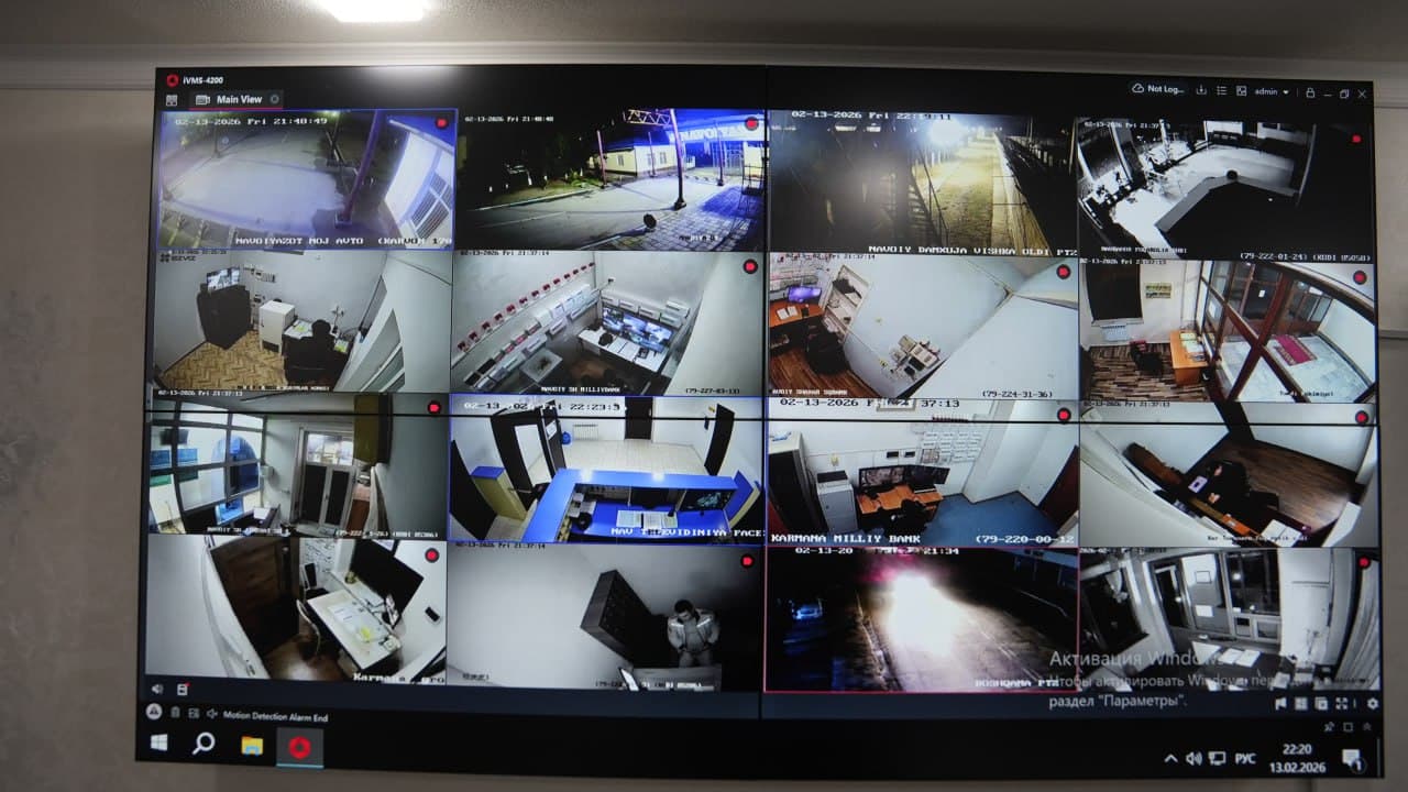 Leadership of the Ministry of Internal Affairs reviewed public safety measures in Navoi region