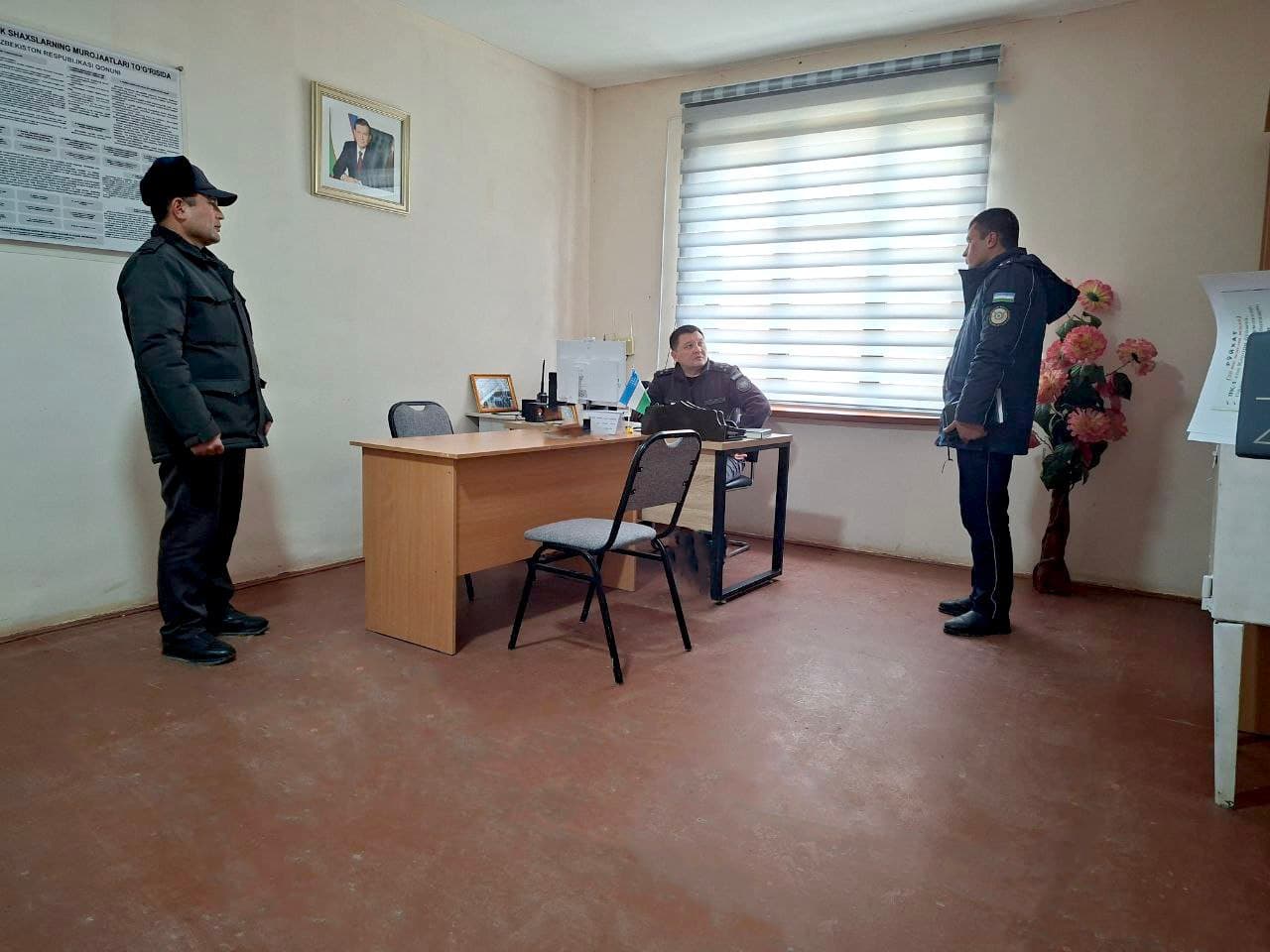 Руководством УВД Сырдарьинской области изучена криминогенная ситуация в Сардобинском районе
