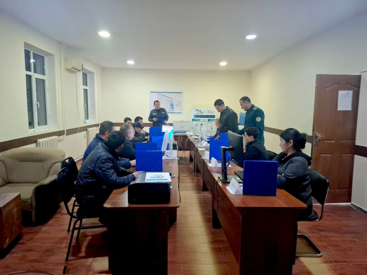 Руководством УВД Сырдарьинской области изучена криминогенная ситуация в Сардобинском районе