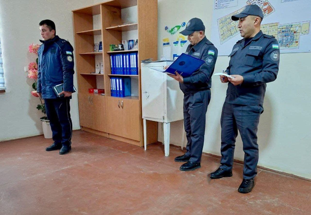 Руководством УВД Сырдарьинской области изучена криминогенная ситуация в Сардобинском районе