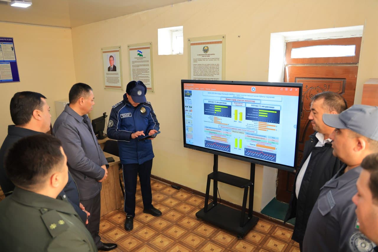 Наманган вилояти ИИБ ишчи гуруҳининг навбатдаги ўрганиш ишлари Чортоқ туманида давом эттирилди