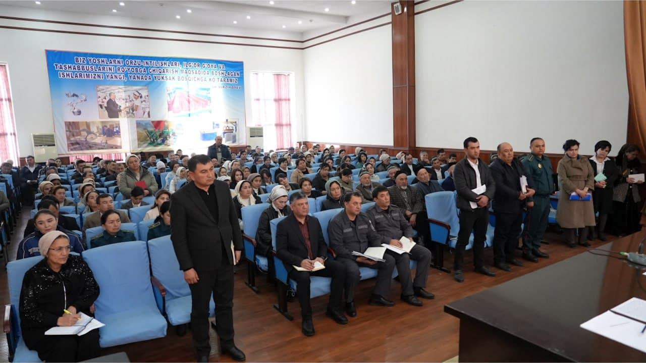 Причины и условия совершенного в Асакинском районе Андижанской области преступления были критически обсуждены с участием широкой общественности