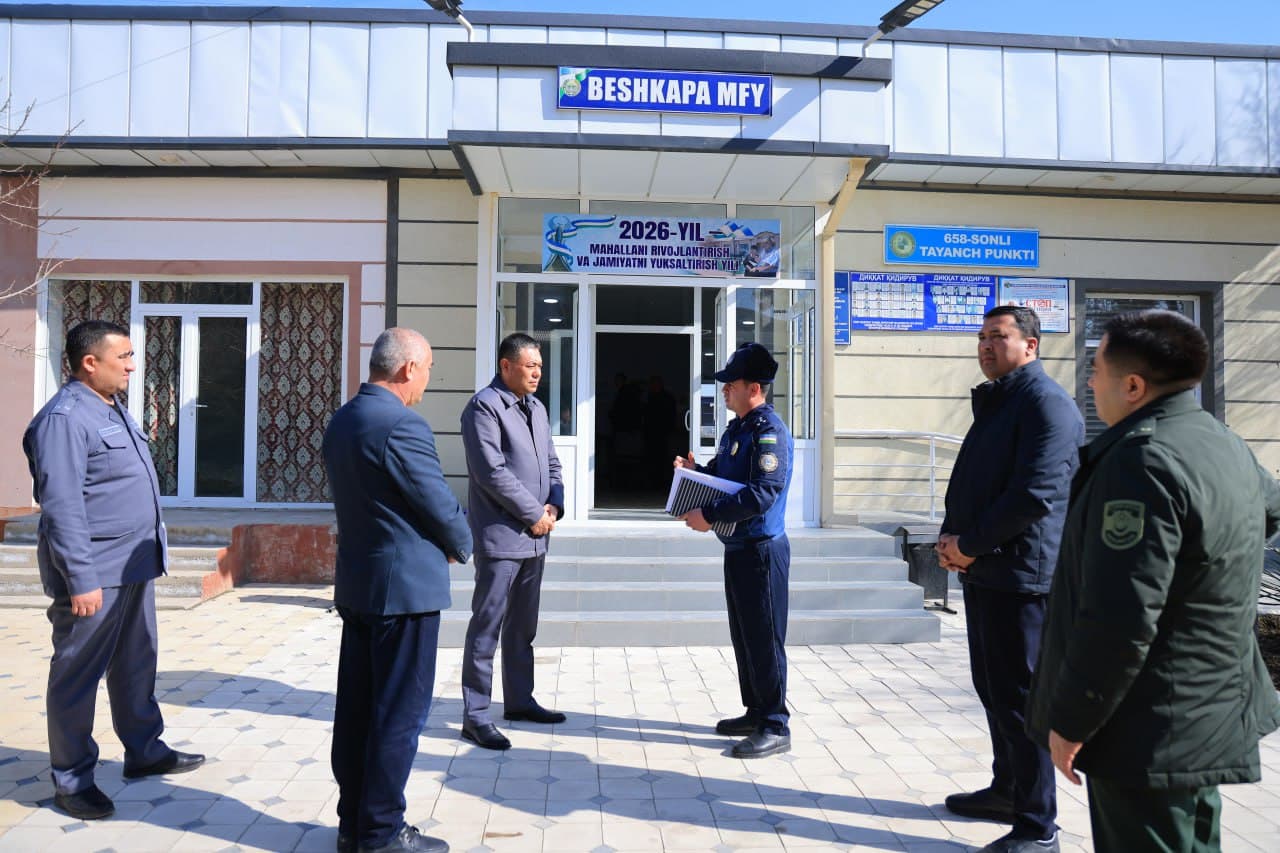 Наманган вилояти ИИБ ишчи гуруҳининг навбатдаги ўрганиш ишлари Чортоқ туманида давом эттирилди