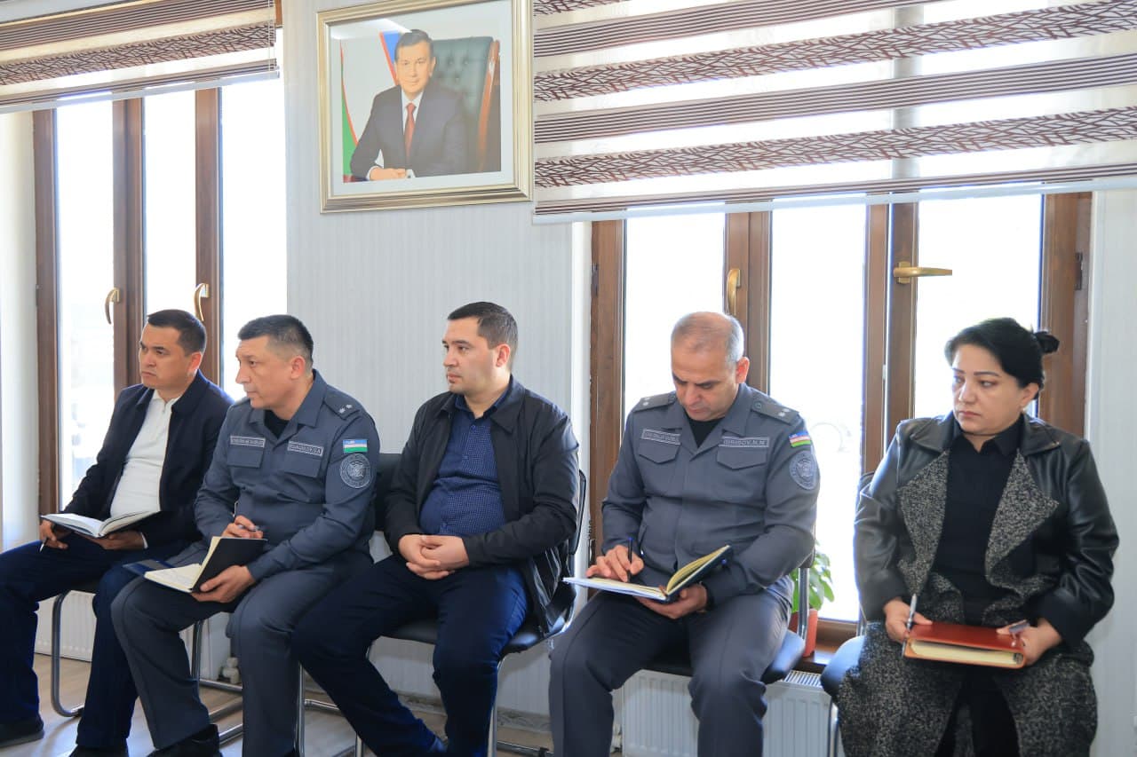 Namangan viloyati IIB rahbariyatining Davlatobod tumani fuqarolari uchun sayyor qabul oʻtkazildi