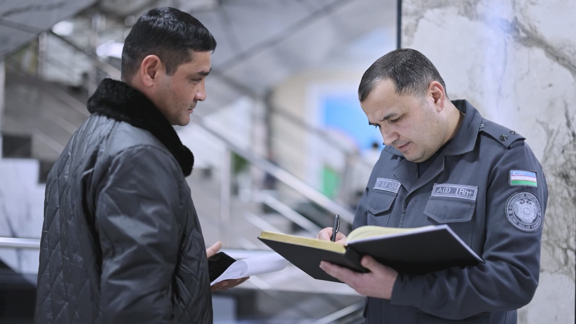 Ички ишлар вазирлиги Жамоат хавфсизлиги департаменти раҳбариятининг шахсий қабули ўтказилди