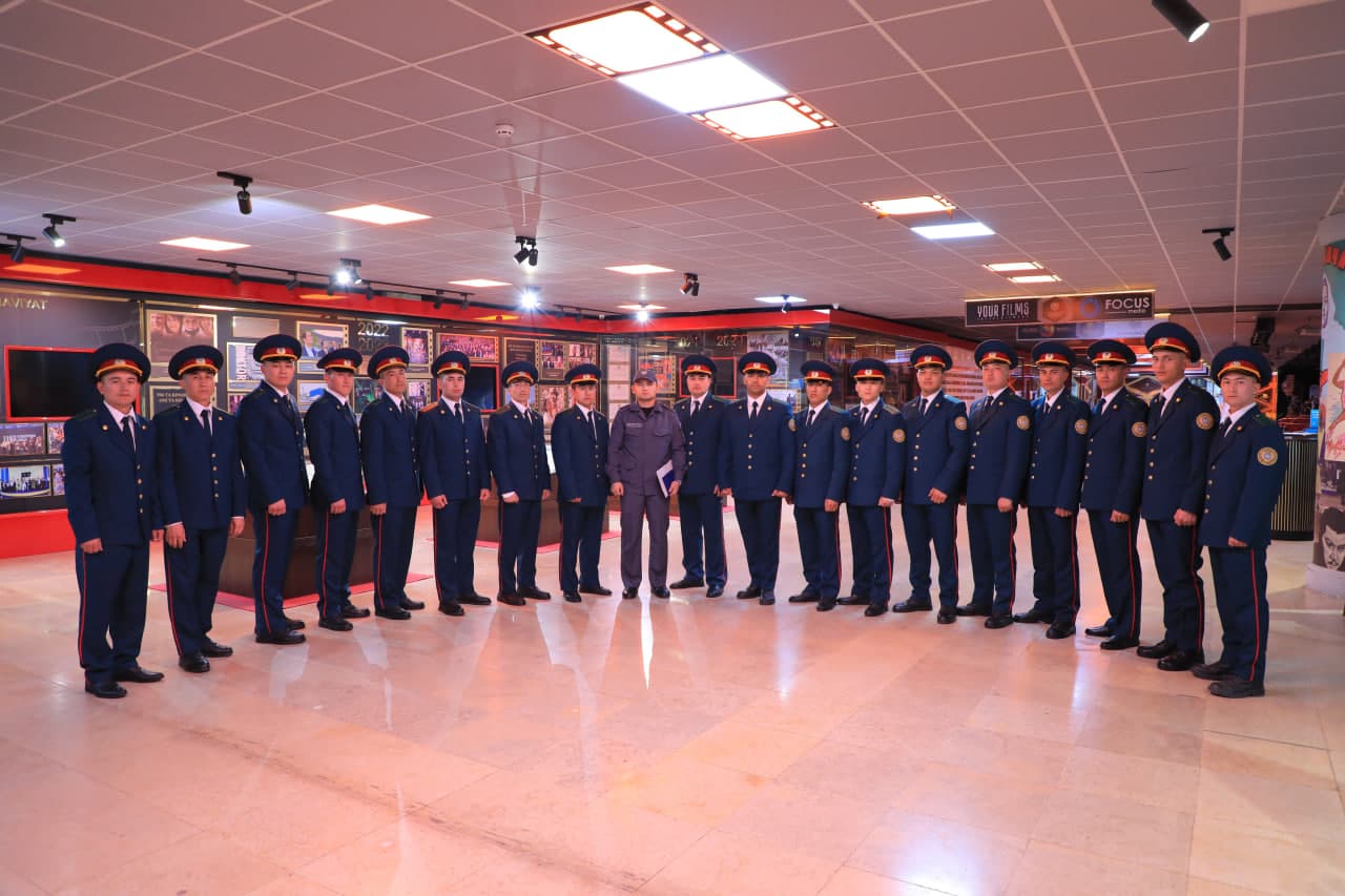 A screening of the documentary film "Behbudiy" was held for employees of the Internal Affairs Department