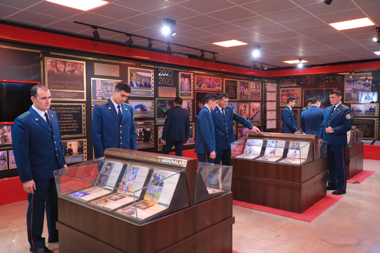 A screening of the documentary film "Behbudiy" was held for employees of the Internal Affairs Department