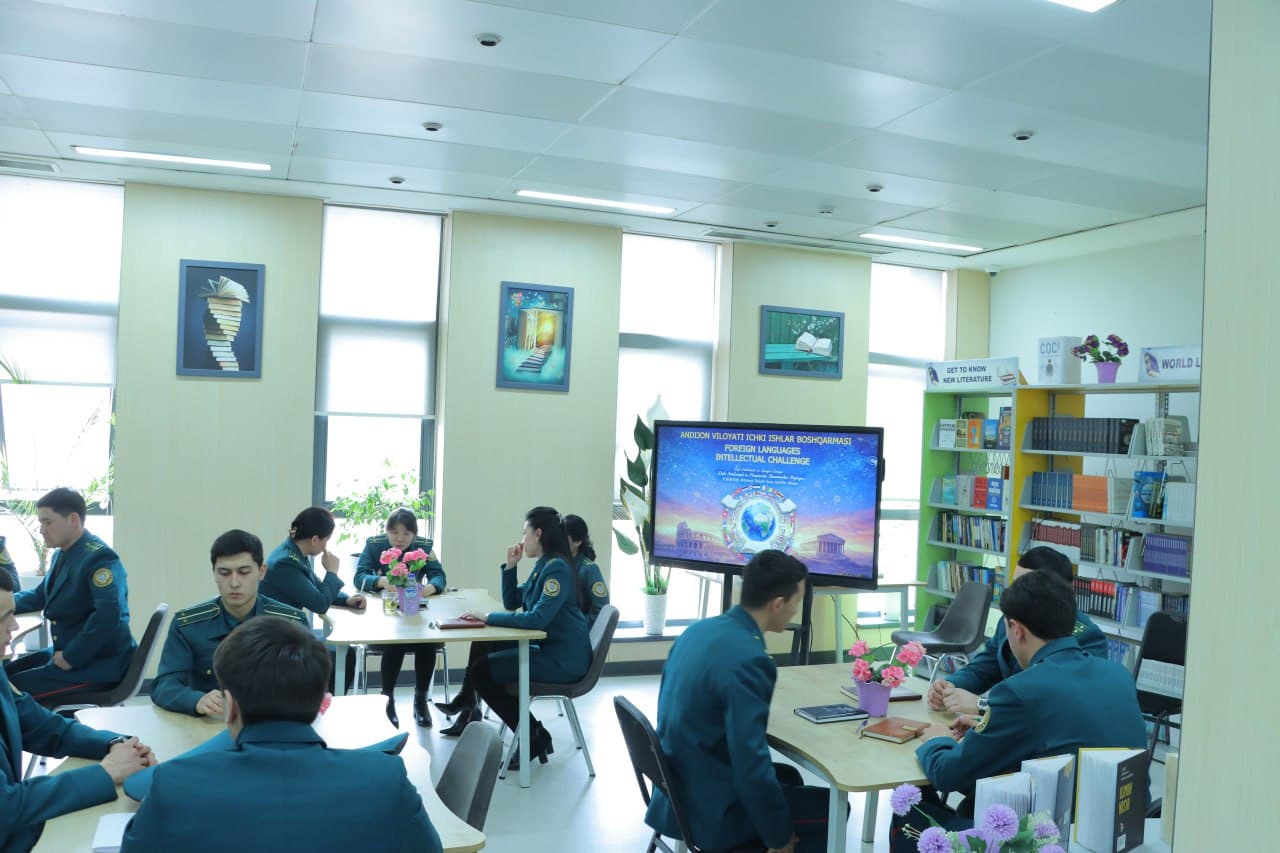 Andijonda yosh xodimlar oʻrtasida “Xorijiy tillar intellektual chellenji” koʻrik-tanlovi oʻtkazildi