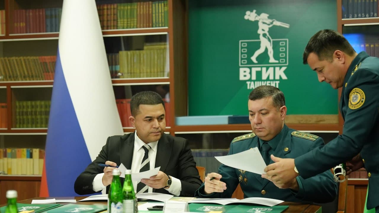 Oʻzbekiston Respublikasi Ichki ishlar vazirligi va S.A. Gerasimov nomidagi Butunrossiya davlat kinematografiya universitetining Toshkent filiali oʻrtasida hamkorlik memorandumi imzolandi