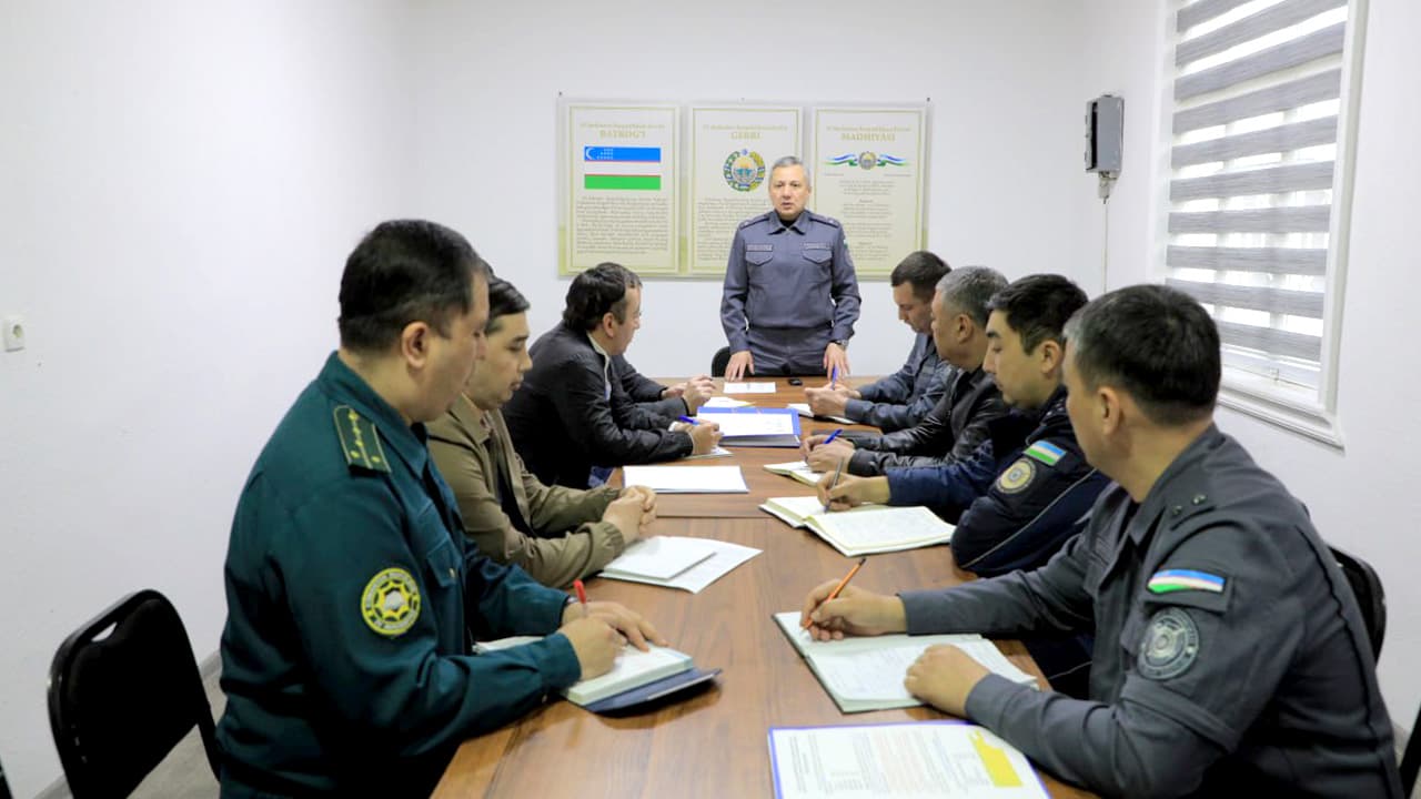 Руководители Академии МВД ознакомились с работой по созданию безопасной среды в махаллях Чиланзарского района