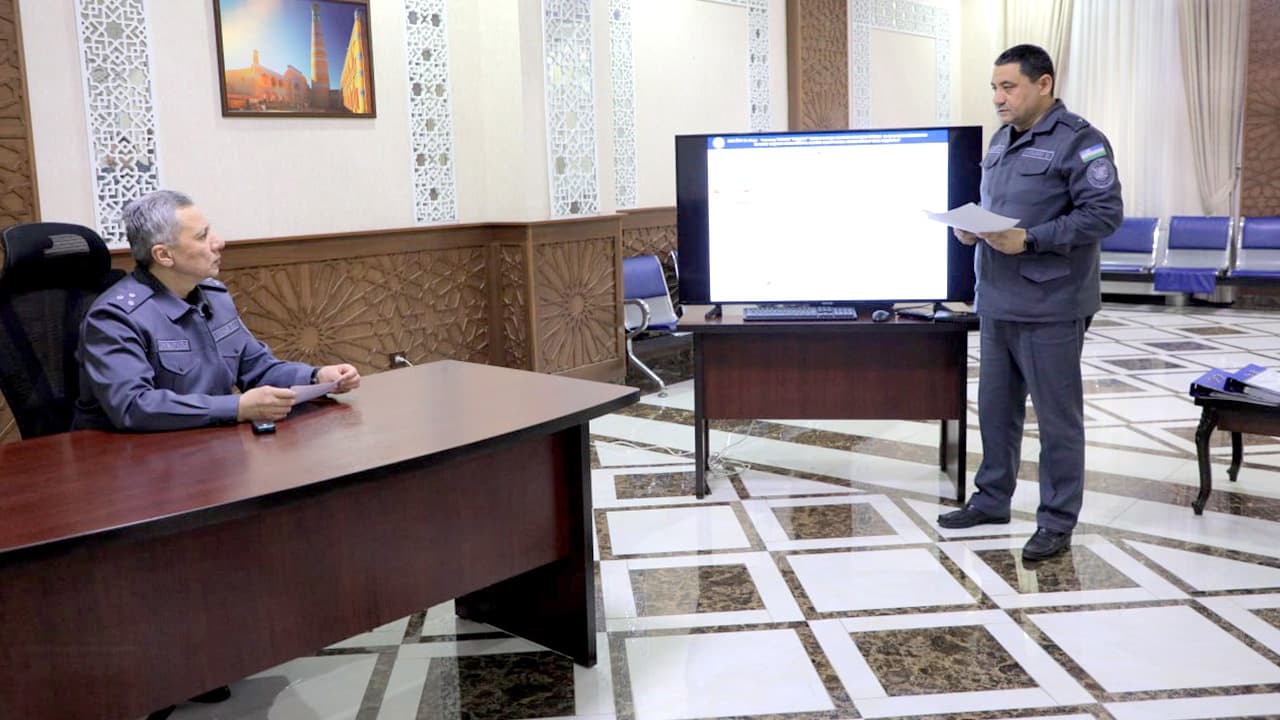 Руководители Академии МВД ознакомились с работой по созданию безопасной среды в махаллях Чиланзарского района